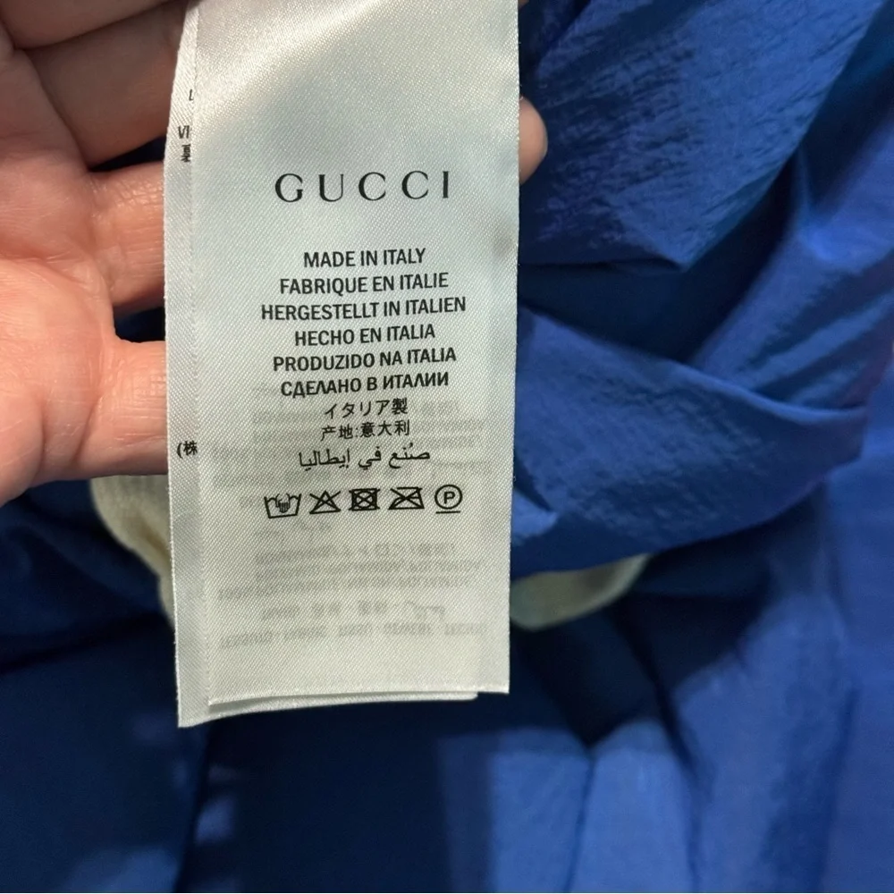 Gucci Nylon Joggers Technical Track Pants 90s Y2k Medium EUC
